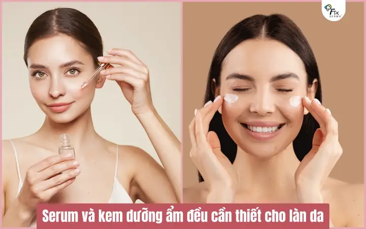 Serum Hay Kem Dưỡng Ẩm: Thứ Tự Sử Dụng Chuẩn Cho Làn Da Khỏe Mạnh Serum Hay Kem Dưỡng Ẩm: Thứ Tự Sử Dụng Chuẩn Cho Làn Da Khỏe Mạnh
