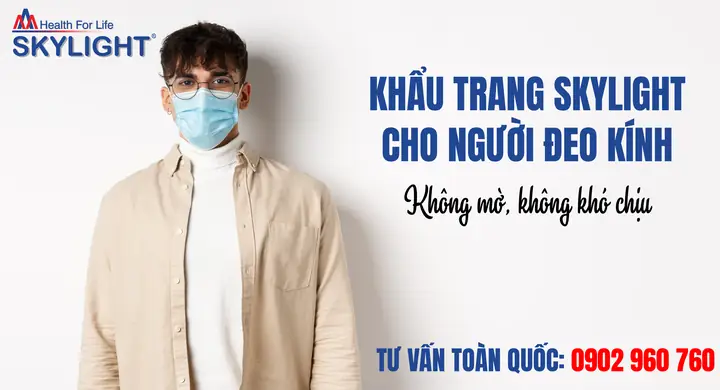 Khẩu Trang Cho Người Đeo Kính: Bí Quyết Thoải Mái, Không Mờ Kính