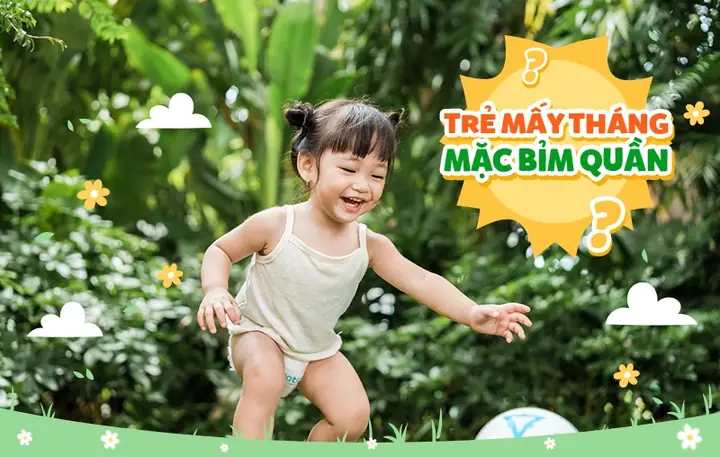 Khi Nào Bé Dùng Bỉm Quần? Hướng Dẫn Chọn Tã Quần Phù Hợp Theo Độ Tuổi Và Hoạt Động