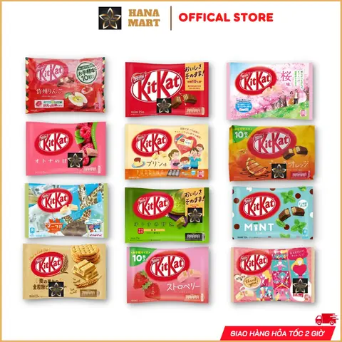 Kitkat Nhật Có Bao Nhiêu Vị? Khám Phá Thế Giới Hương Vị Độc Đáo