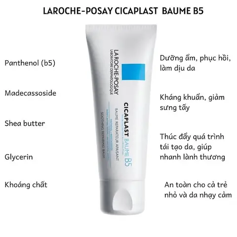 Khám Phá Thành Phần Kem La Roche-posay B5: Bí Quyết Phục Hồi Và Làm Dịu Da Chuyên Sâu