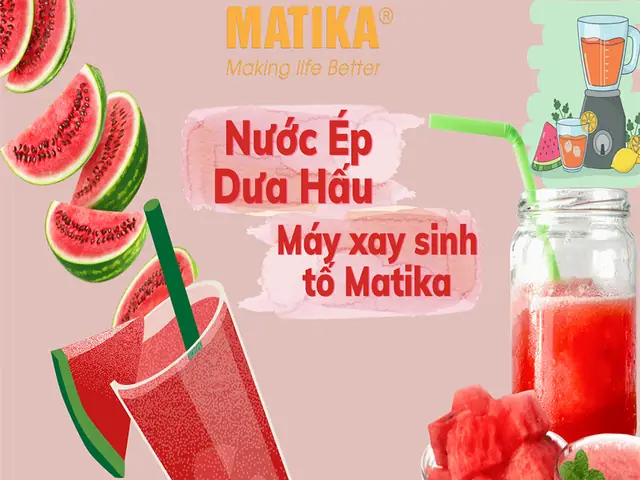 Hướng Dẫn Chi Tiết Cách Làm Nước Dưa Hấu Bằng Máy Xay Sinh Tố Ngon Chuẩn Tại Nhà