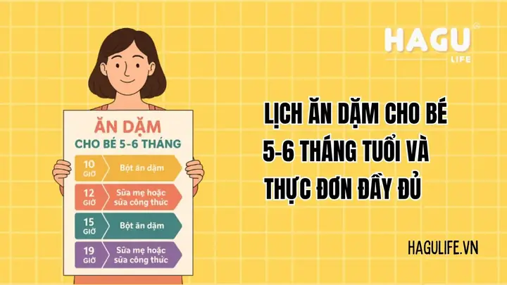 Lịch Ăn Dặm Chuẩn Cho Bé 5 Tháng Tuổi: Hướng Dẫn Chi Tiết Từ Chuyên Gia