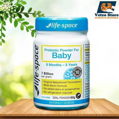 Men Vi Sinh Life Space Probiotic Powder Cho Bé: Hỗ Trợ Tiêu Hóa Toàn Diện Cho Trẻ 0-3 Tuổi