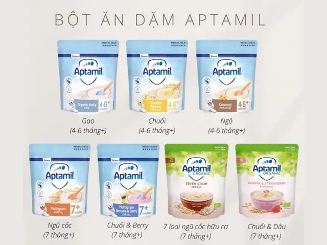 Loại Bột Ăn Dặm Nào Giúp Bé Tăng Cân Tốt Nhất Cho Bé 5 Tháng Tuổi?