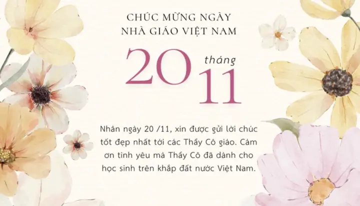 100+ Lời Chúc Cô Giáo 20/11 Ngắn Gọn, Ý Nghĩa Nhất Dành Tặng Người "thuyền Trưởng" Tận Tâm