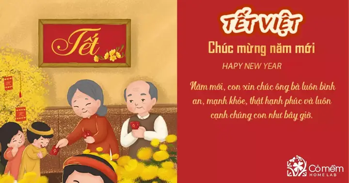 100+ Lời Chúc Tết Ông Bà Hay, Ý Nghĩa Nhất: Tình Thân Vạn Tuổi