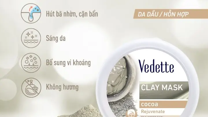 Review Mặt Nạ Đất Sét Vedette Hũ: Đánh Giá Chân Thực & Lựa Chọn Phù Hợp Cho Da Review Mặt Nạ Đất Sét Vedette Hũ: Đánh Giá Chân Thực & Lựa Chọn Phù Hợp Cho Da