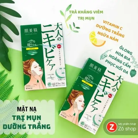 Top Mặt Nạ Dưỡng Da Trị Mụn Nhật Bản Tốt Nhất 2024: Da Sạch Mụn, Mịn Màng