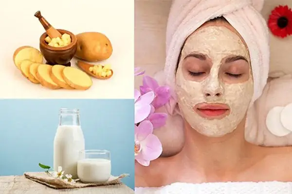 Hướng Dẫn Chi Tiết: Làm Mặt Nạ Khoai Tây Sữa Tươi Dưỡng Trắng, Trị Thâm Mụn Tại Nhà Hiệu Quả