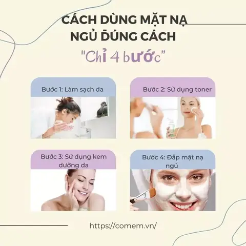 Mặt Nạ Ngủ Dùng Ở Bước Nào? Hướng Dẫn Chi Tiết Và Hiệu Quả Nhất