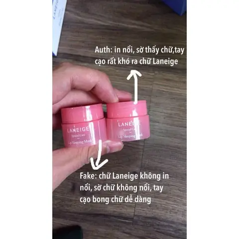 Phân Biệt Mặt Nạ Ngủ Laneige Thật Và Giả: Hướng Dẫn Chi Tiết Cho Người Mua Thông Thái Phân Biệt Mặt Nạ Ngủ Laneige Thật Và Giả: Hướng Dẫn Chi Tiết Cho Người Mua Thông Thái