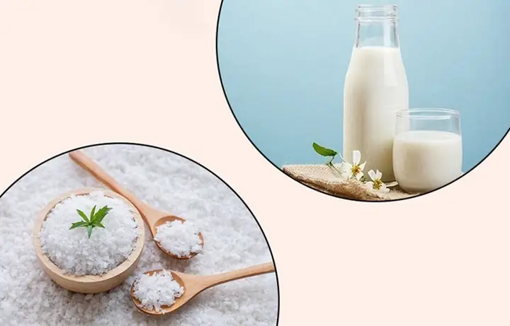 Mặt Nạ Sữa Tươi & Muối: Công Dụng Bất Ngờ, Cách Làm Trắng Da An Toàn Mặt Nạ Sữa Tươi & Muối: Công Dụng Bất Ngờ, Cách Làm Trắng Da An Toàn