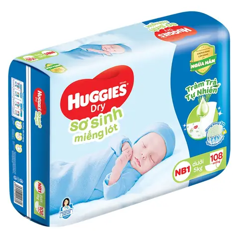 Miếng Lót Sơ Sinh Huggies Newborn 1: Hướng Dẫn Chọn & Sử Dụng Cho Bé Dưới 5kg