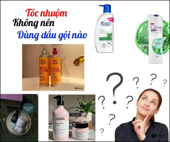 Nên Dùng Dầu Gội Nào Cho Tóc Nhuộm Để Giữ Màu Lâu Phai?