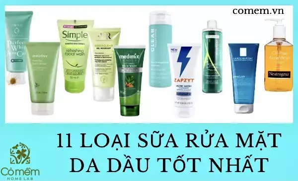 Chọn Sữa Rửa Mặt Nào Cho Da Dầu: Top 15+ Sản Phẩm Tốt Nhất 2026
