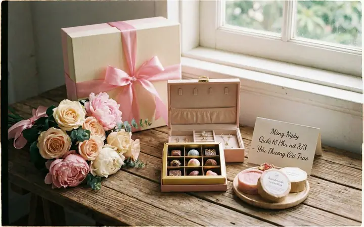 Tặng Gì Cho Vợ Ngày 8/3: 25+ Ý Tưởng Quà Ý Nghĩa, Thiết Thực Nhất