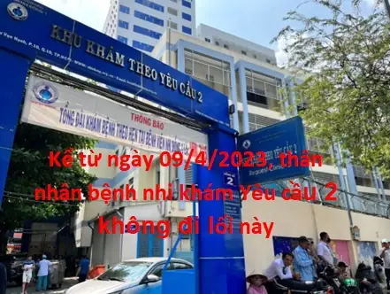 Hướng Dẫn Chi Tiết Đăng Ký Khám Bệnh Khu Yêu Cầu 2 Bệnh Viện Nhi Đồng 1