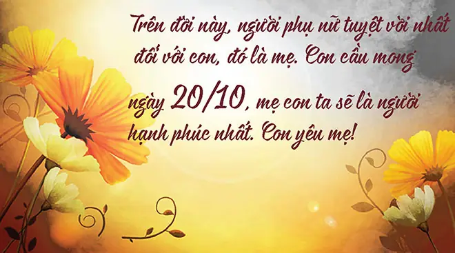 Top 100+ Lời Chúc 20/10 Hay & Ý Nghĩa Nhất Dành Tặng Phái Đẹp