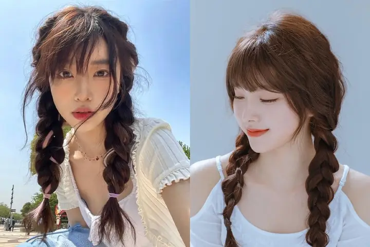 10+ Kiểu Tết Tóc Mái Dễ Thương "đốn Tim" Mọi Ánh Nhìn