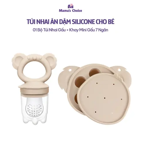 Túi Nhai Ăn Dặm Cho Bé: Hướng Dẫn Chọn Lựa & Sử Dụng An Toàn Từ 4-6 Tháng