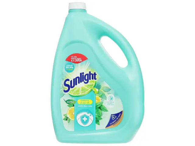 Nước Rửa Chén Sunlight Diệt Khuẩn: Đánh Bay Dầu Mỡ Và Bảo Vệ Gia Đình Khỏi Vi Khuẩn Gây Hại Nước Rửa Chén Sunlight Diệt Khuẩn: Đánh Bay Dầu Mỡ Và Bảo Vệ Gia Đình Khỏi Vi Khuẩn Gây Hại