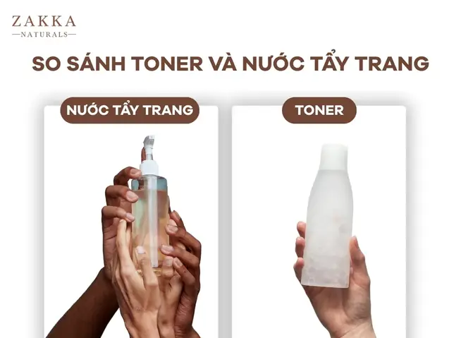 Nước Tẩy Trang Có Phải Là Toner Không? Phân Biệt & Công Dụng Chi Tiết