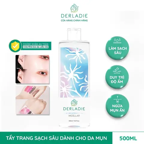 Review Nước Tẩy Trang Derladie Cleansing Water Witch Hazel: Đánh Giá Chi Tiết & Công Dụng Review Nước Tẩy Trang Derladie Cleansing Water Witch Hazel: Đánh Giá Chi Tiết & Công Dụng