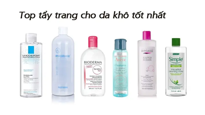 Nước Tẩy Trang Không Cồn Cho Da Khô: Lựa Chọn Tối Ưu Giúp Da Mềm Mịn, Sạch Sâu