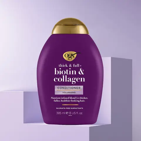 Ogx Thick & Full Biotin & Collagen: Bí Quyết Sở Hữu Mái Tóc Dày Óng Mượt & Chắc Khỏe