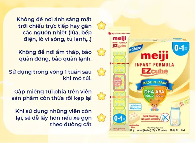 Hướng Dẫn Pha Sữa Meiji Cho Trẻ Sơ Sinh Đúng Cách: Chuẩn Tỷ Lệ, Nhiệt Độ & Lưu Ý Hướng Dẫn Pha Sữa Meiji Cho Trẻ Sơ Sinh Đúng Cách: Chuẩn Tỷ Lệ, Nhiệt Độ & Lưu Ý
