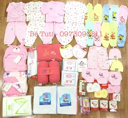 Tổng Hợp Danh Sách Đồ Sơ Sinh Cho Bé Gái Mùa Đông Chuẩn Bị Đầy Đủ