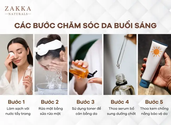 Sáng Ngủ Dậy Có Nên Tẩy Trang? Giải Mã Quy Trình Skincare Chuẩn Nhật