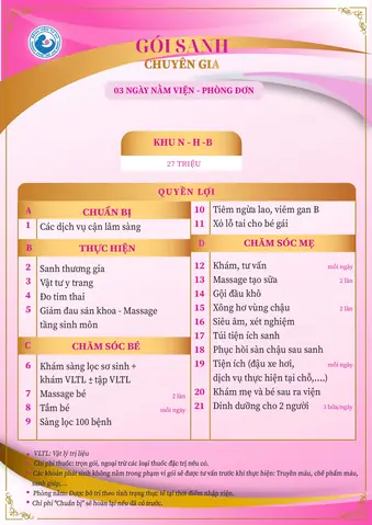 Bảng Giá Và Kinh Nghiệm Sinh Dịch Vụ Tại Bệnh Viện Từ Dũ: Cẩm Nang Chi Tiết