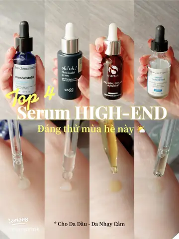 Bí Quyết Chọn Serum Cho Da Dầu Mùa Hè: Sạch Mụn, Cấp Ẩm & Lỗ Chân Lông Se Khít