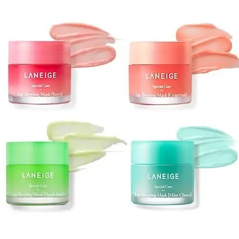 Set Mặt Nạ Ngủ Môi Laneige: Trải Nghiệm Môi Mềm Mịn Như Lụa Ngay Tại Nhà