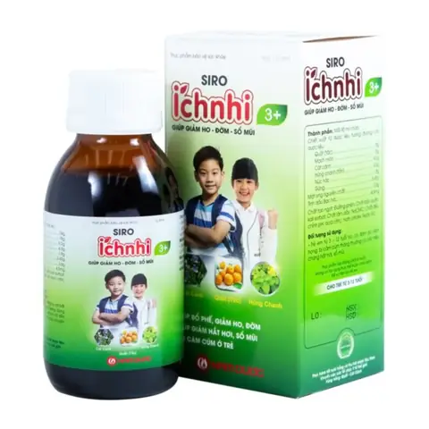 Siro Ích Nhi Trị Sổ Mũi Cho Bé: Công Dụng, Cách Dùng & Lưu Ý Chi Tiết