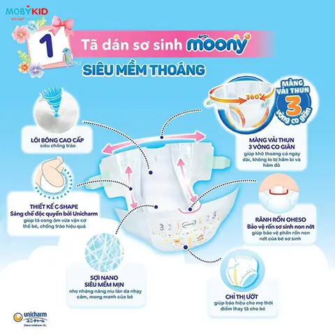 So Sánh Bỉm Moony Và Goon: Đâu Là Lựa Chọn Tốt Nhất Cho Bé Yêu Của Bạn?