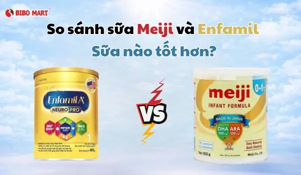 So Sánh Sữa Meiji Và Enfamil: Loại Nào Tốt Hơn Cho Bé Phát Triển Toàn Diện?