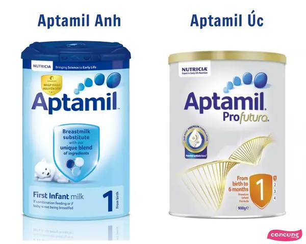 Sữa Aptamil Úc Và Anh: Loại Nào Tốt Hơn Cho Bé Yêu? So Sánh Chi Tiết