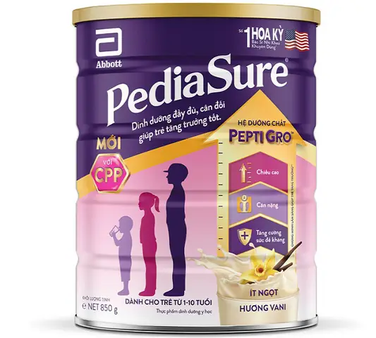Sữa Pediasure Hoa Kỳ: Giải Đáp Mọi Thắc Mắc Về Tăng Cân, Chiều Cao & Biếng Ăn Cho Bé