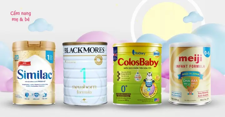 10+ Sữa Cho Trẻ Sơ Sinh Không Táo Bón: Chọn Loại Nào Cho Bé Tiêu Hóa Tốt?