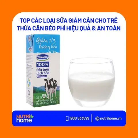 Lựa Chọn Sữa Cho Trẻ Thừa Cân Béo Phì: Hướng Dẫn Toàn Diện Từ Chuyên Gia