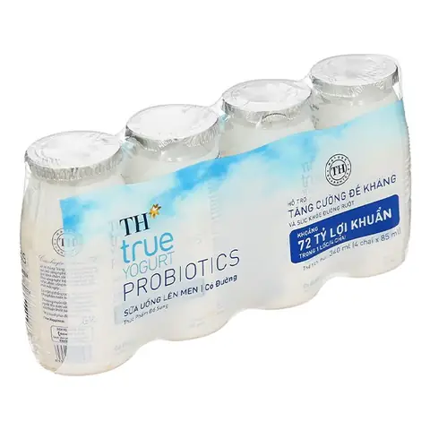Sữa Chua Chai Th True Milk: Hương Vị Tự Nhiên, Lợi Khỏe Cho Tiêu Hóa & Các Loại Phổ Biến