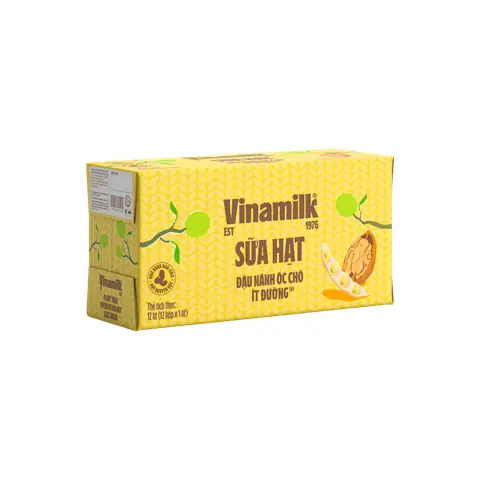 Sữa Đậu Nành Vinamilk Hạt Óc Chó: Hương Vị Thơm Béo & Lợi Ích Dinh Dưỡng Toàn Diện Sữa Đậu Nành Vinamilk Hạt Óc Chó: Hương Vị Thơm Béo & Lợi Ích Dinh Dưỡng Toàn Diện