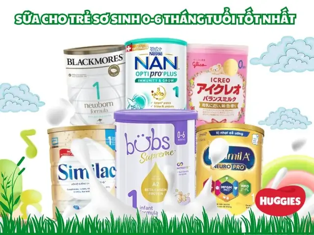 Sữa Tốt Cho Bé Sơ Sinh 0-6 Tháng: Chọn Loại Nào Phù Hợp & Tiêu Chí Đánh Giá Chi Tiết
