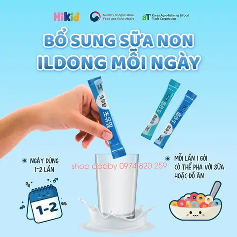 Sữa Non Ildong Số 1 Cho Bé 1 Tuổi: Hướng Dẫn Chọn Mua & Sử Dụng Chuẩn Hàn Sữa Non Ildong Số 1 Cho Bé 1 Tuổi: Hướng Dẫn Chọn Mua & Sử Dụng Chuẩn Hàn
