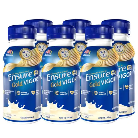 Sữa Nước Ensure Gold Vigor 237ml: Bổ Sung Dinh Dưỡng Tăng Cường Sức Khỏe Toàn Diện Sữa Nước Ensure Gold Vigor 237ml: Bổ Sung Dinh Dưỡng Tăng Cường Sức Khỏe Toàn Diện