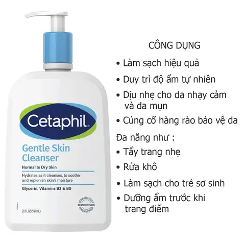 Sữa Rửa Mặt Cetaphil: Công Dụng Đầy Đủ & Lựa Chọn Phù Hợp Cho Mọi Làn Da Sữa Rửa Mặt Cetaphil: Công Dụng Đầy Đủ & Lựa Chọn Phù Hợp Cho Mọi Làn Da