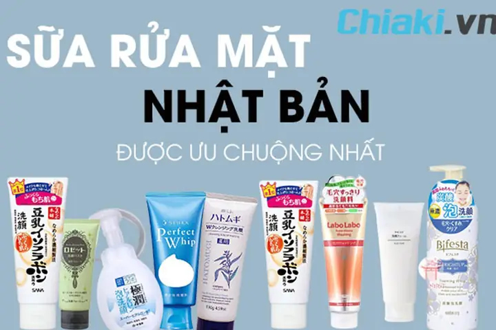 Top 15 Sữa Rửa Mặt Nhật Bản Tốt Nhất: Lựa Chọn Hoàn Hảo Cho Làn Da Bạn